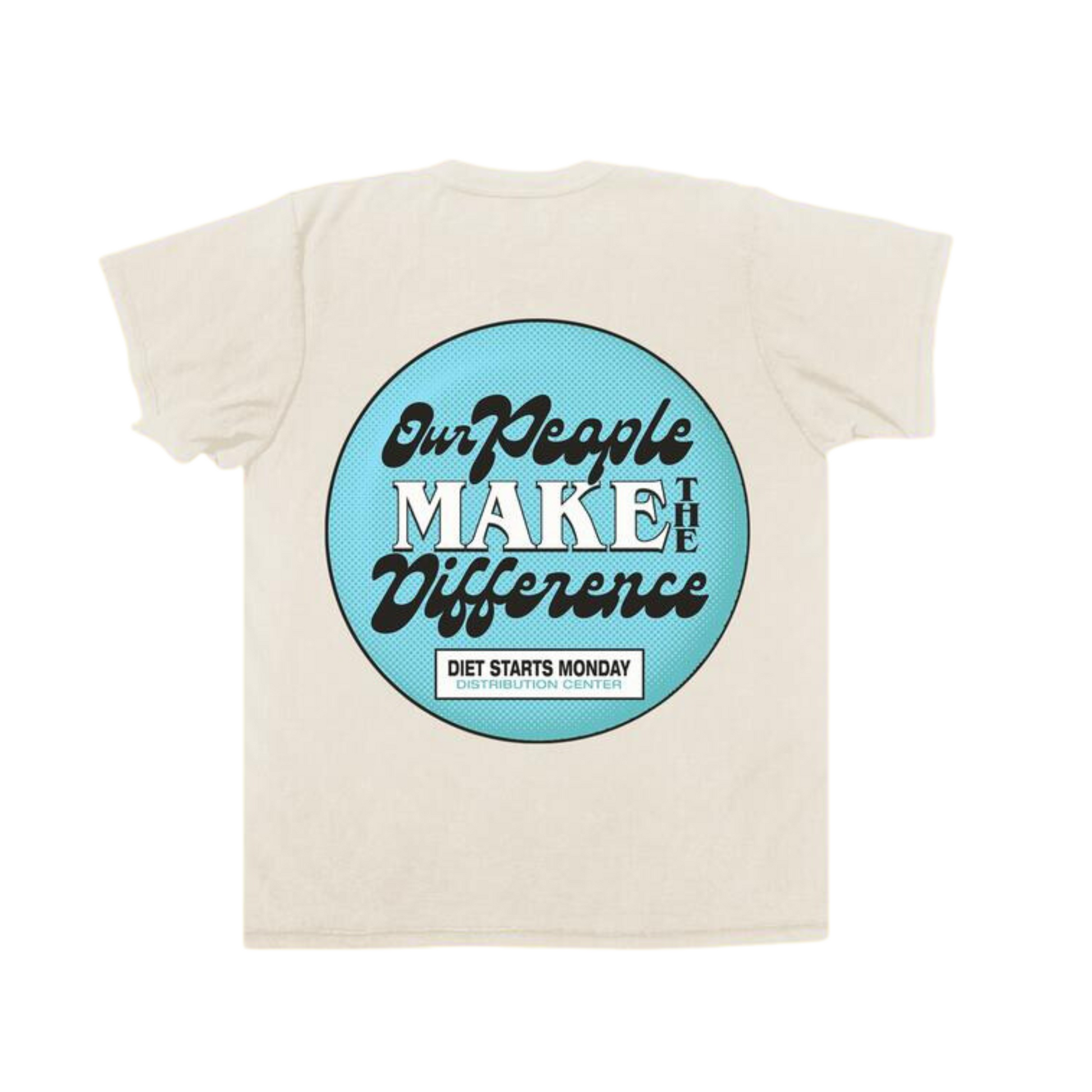 Diet Starts Monday Distribution Tee (Antique White)