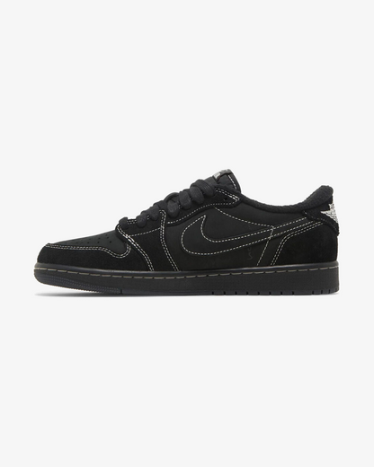 NIKE X TRAVIS SCOTT AIR JORDAN1 RETRO LOW BLACK PHANTOM