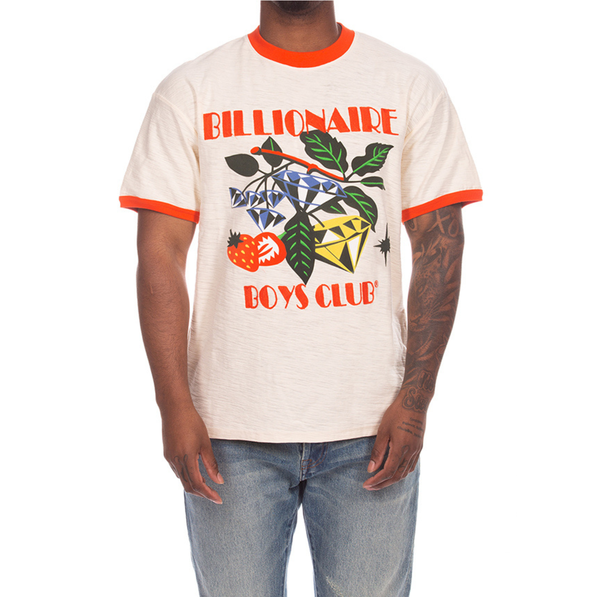 Billionaire Boys "Vine" SS Tee Knit (Ecru)