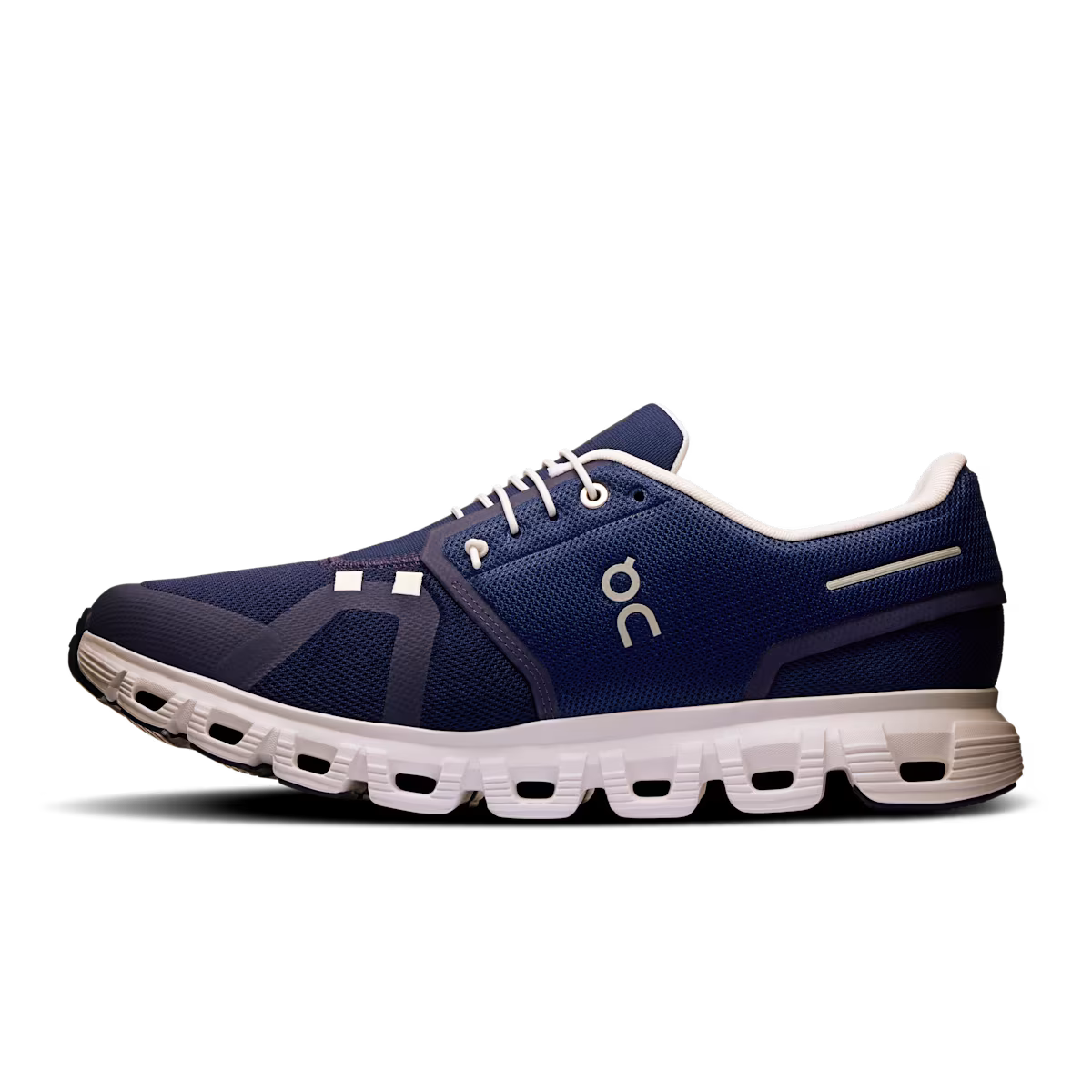 On Running Cloud 6 Midnight White (M)