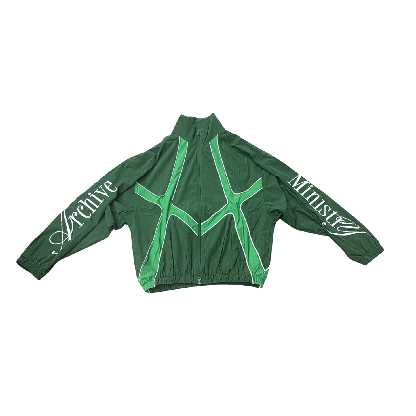 Archive Ministry "Tron" 3M Piping Track Jacket (Green)
