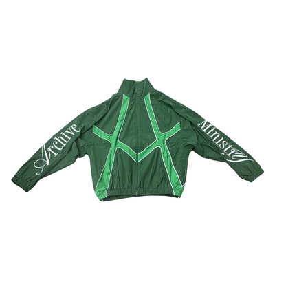 Archive Ministry "Tron" 3M Piping Track Jacket (Green)
