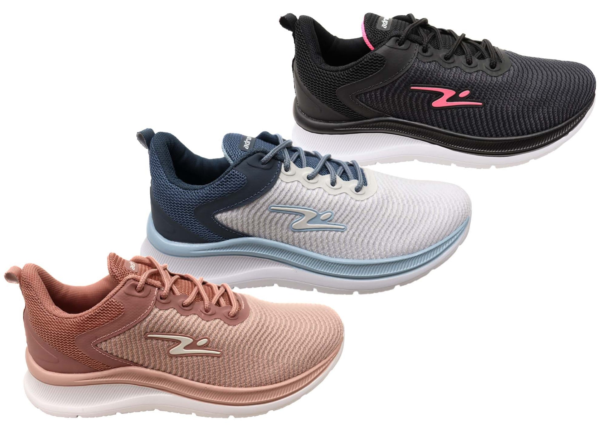 Adrun Thunder Womens Comfortable Athletic Shoes Made In Brazil