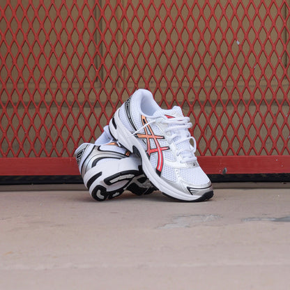 Asics Gel-1130 Grade School (White/Red Snapper)
