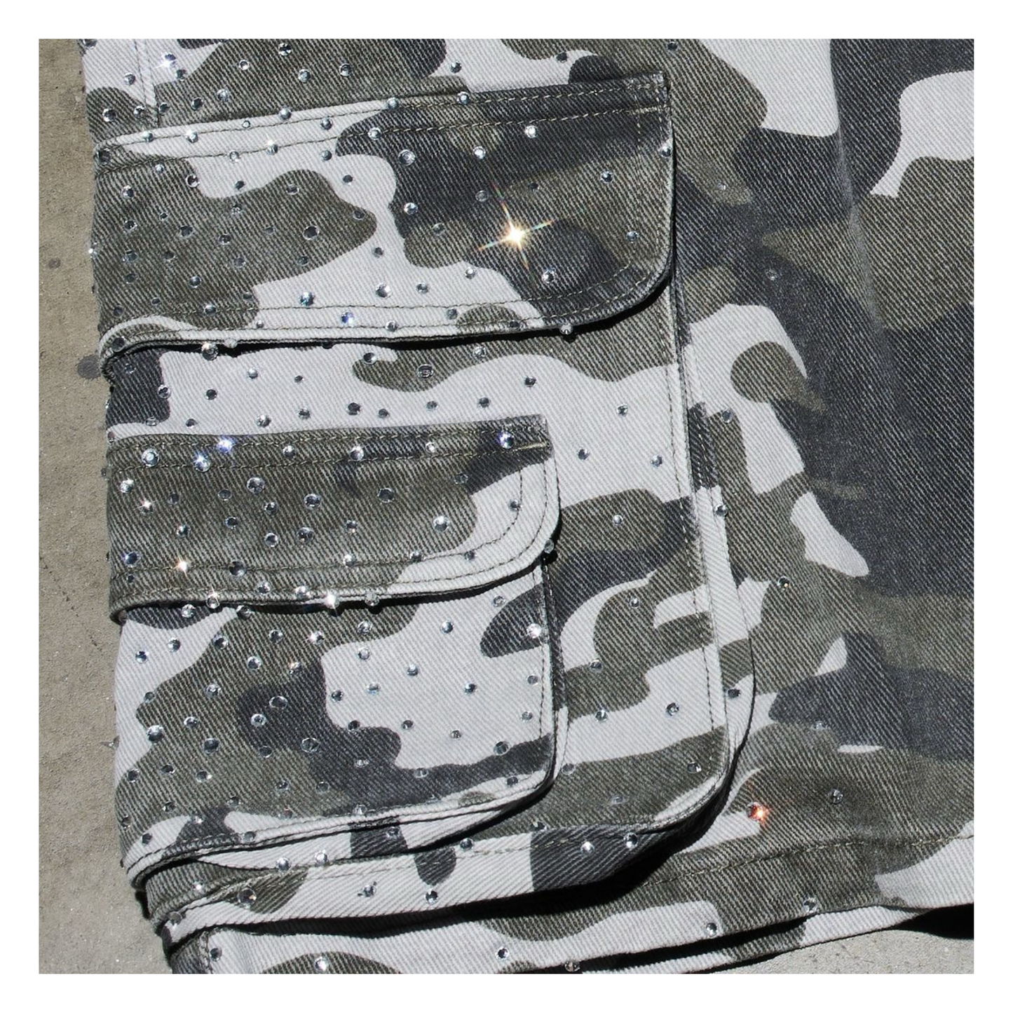 DUAA ''FORWARD'' GREY CAMO CARGO