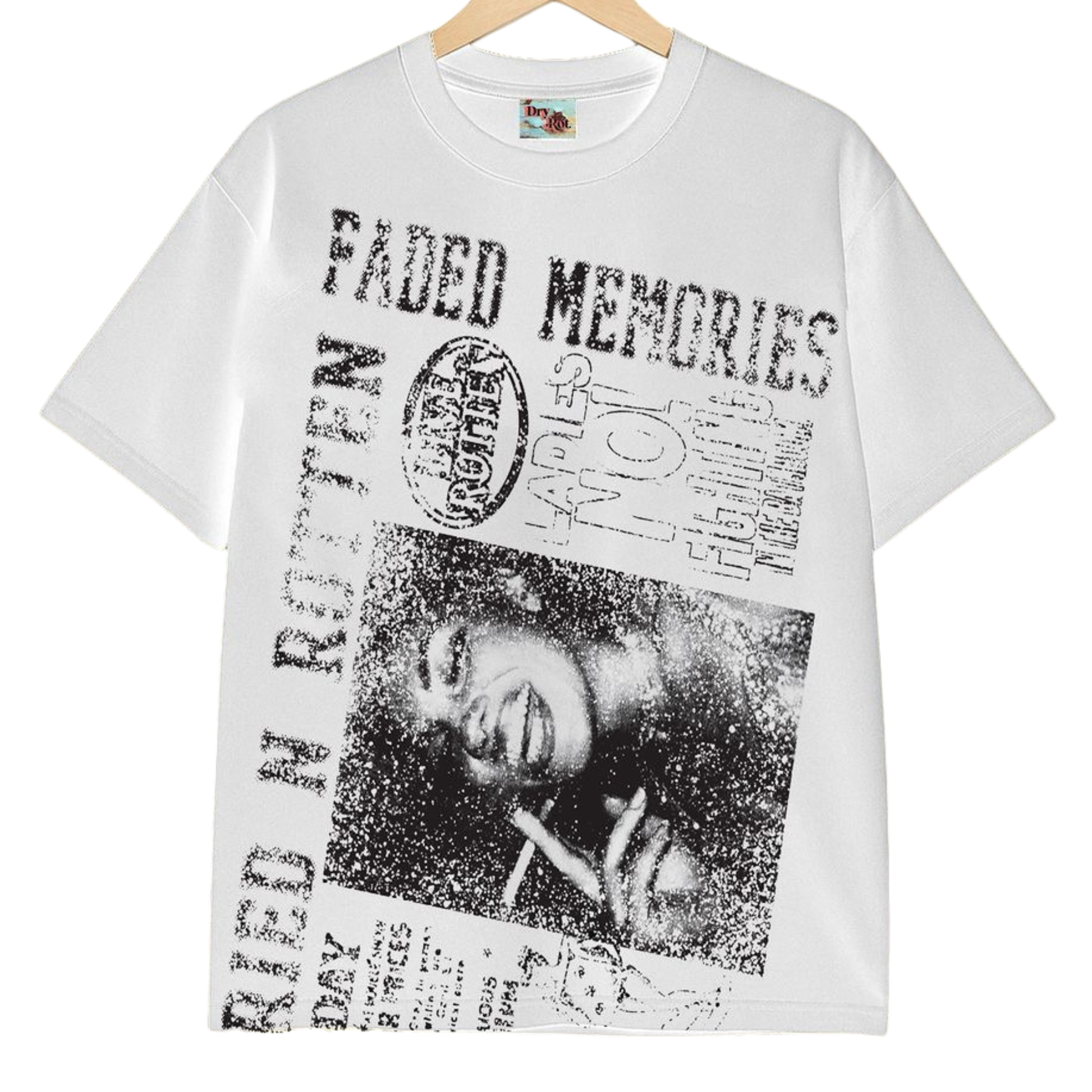 Dry Rot "Faded Memories" Tee (White)