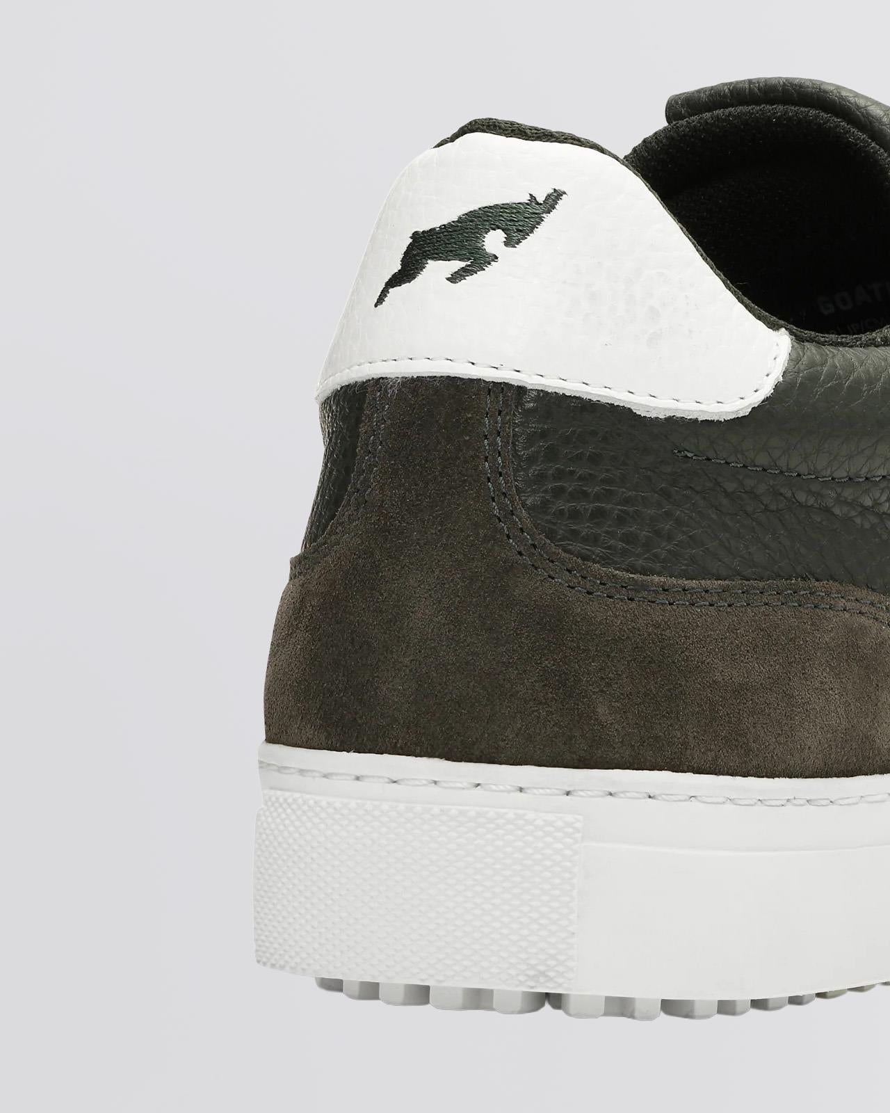 The Contour Collection Golf Shoes Dark Green/White Leather