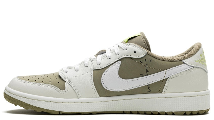 Jordan 1 Retro Low Golf Travis Scott Neutral Olive