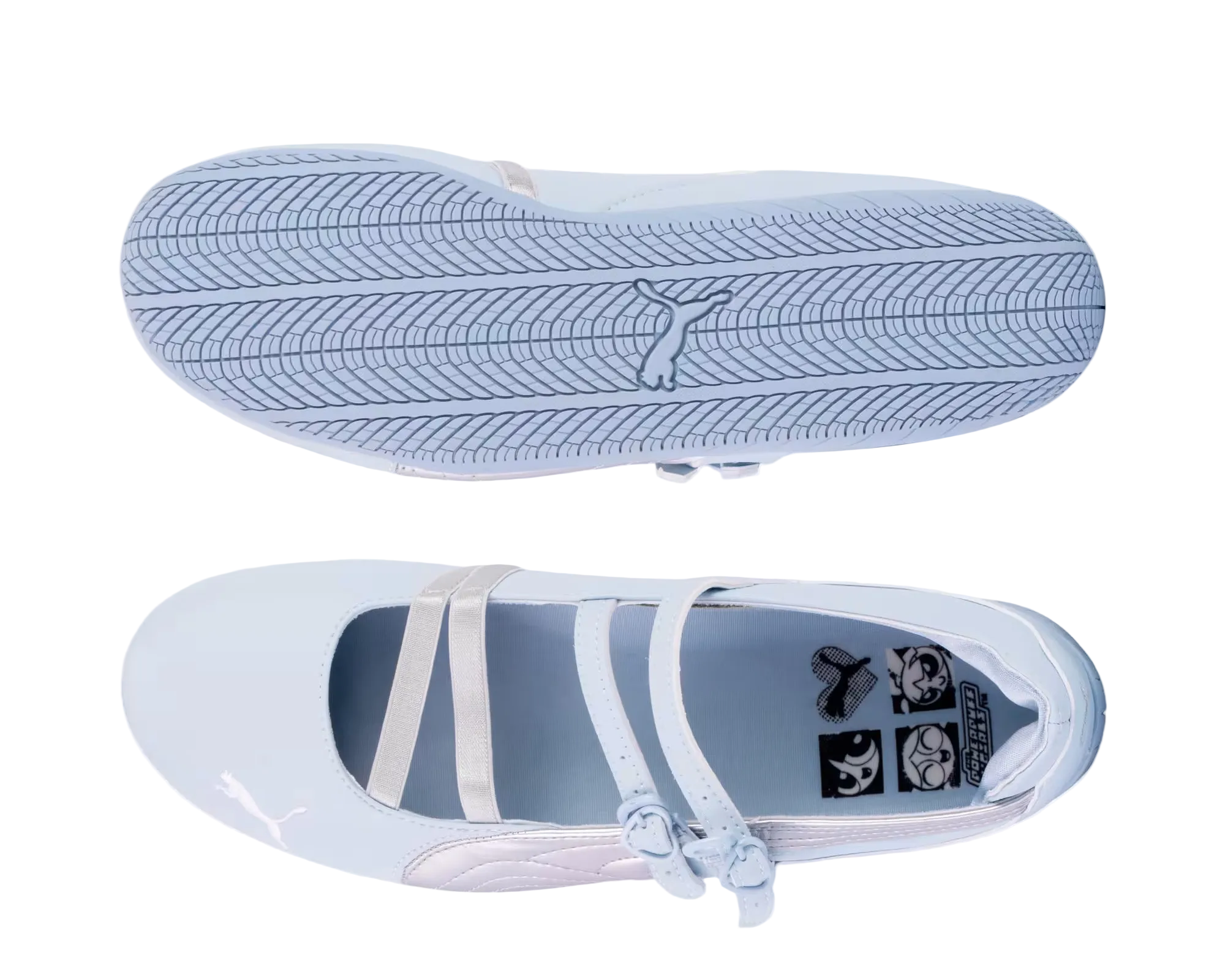 Puma Speedcat Ballet The Powerpuff Girls Silver Blue Wash (Women's)