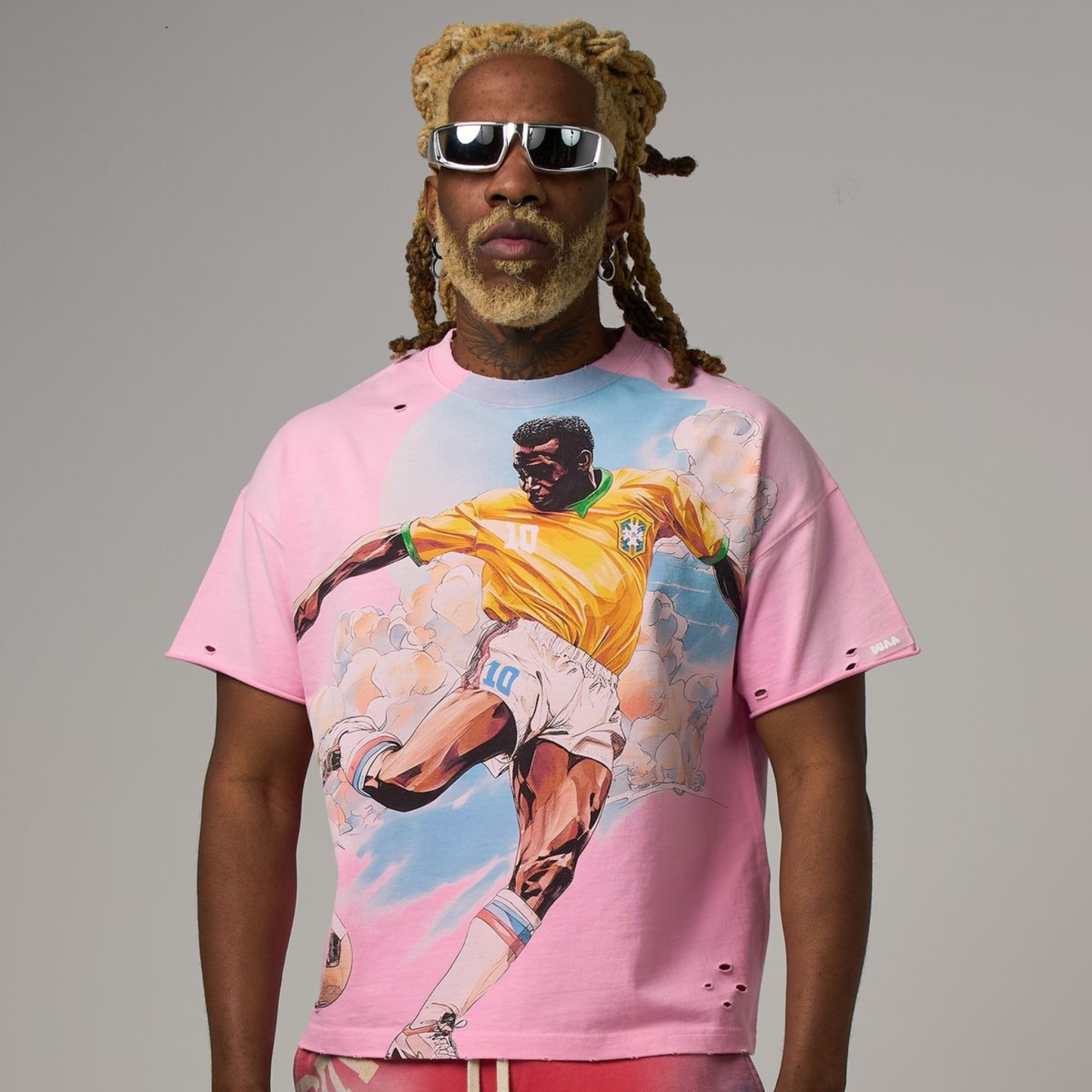 DUAA "Score" SS Tee (Pink)