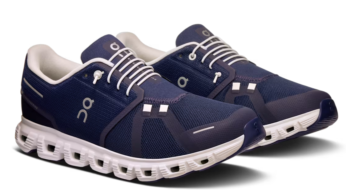 On Running Cloud 6 Midnight White (M)