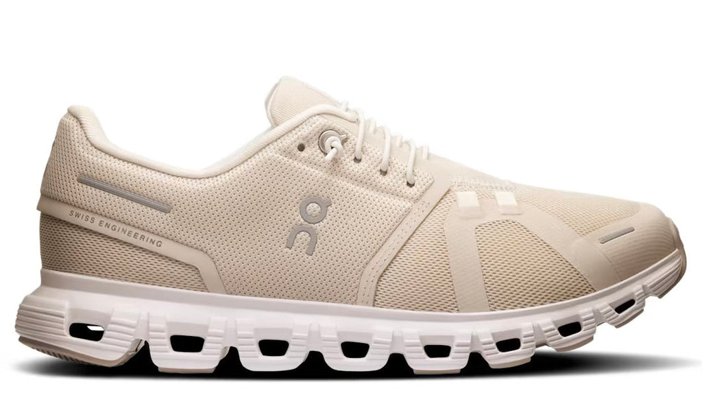 On Running Cloud 6 Pearl White (Women's)