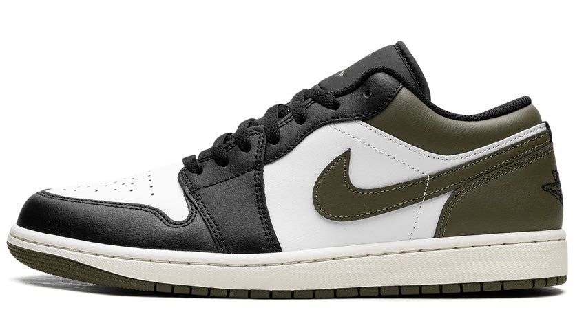 Jordan 1 LowBlack Toe Medium Olive
