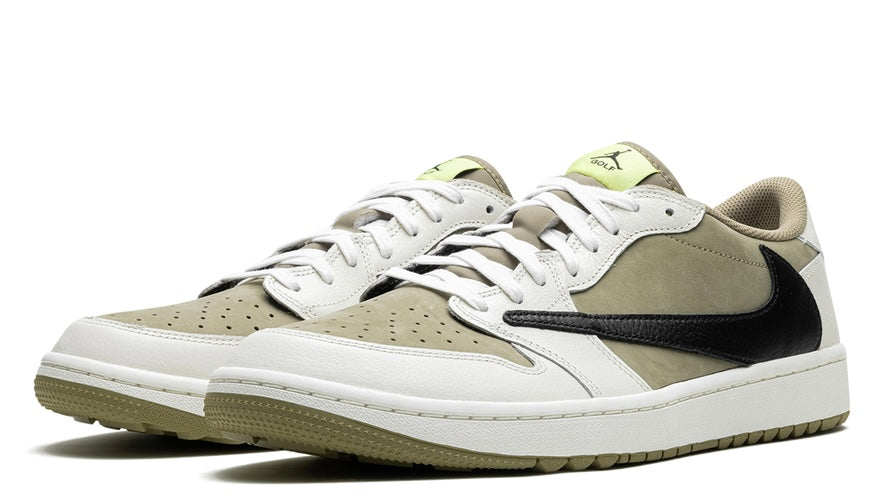 Jordan 1 Retro Low Golf Travis Scott Neutral Olive