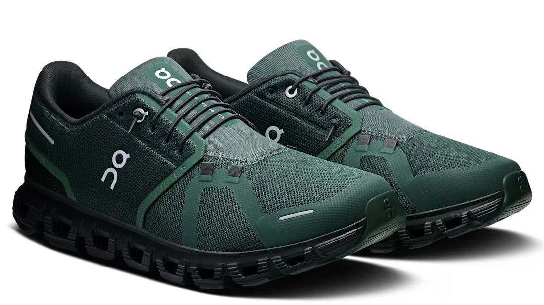 On Running Cloud 6 Evergreen Black (M)