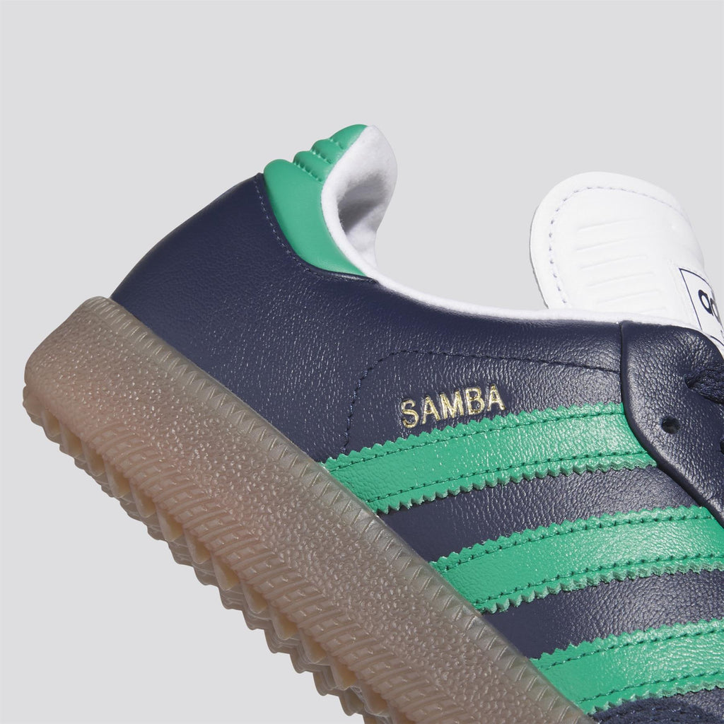 Samba Spikeless Golf Shoes Night Indigo/Court Green/Footwear White
