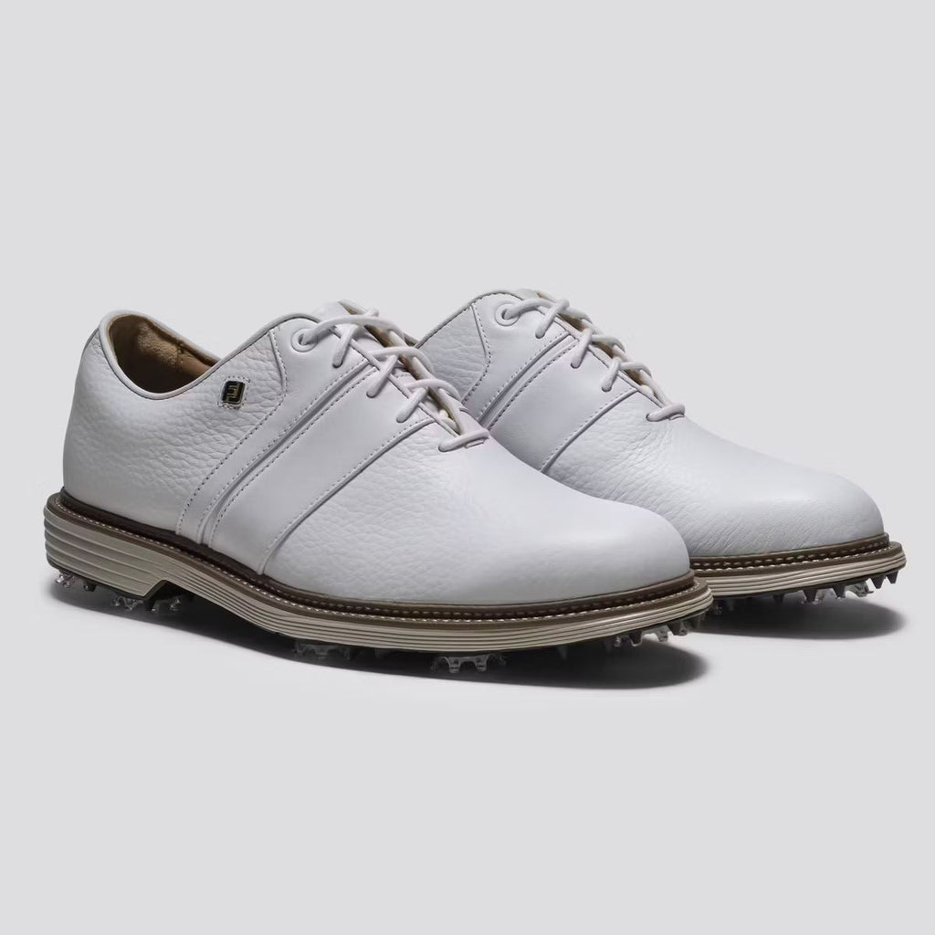 Premiere Series Packard Cleated Laced Golf Shoes White