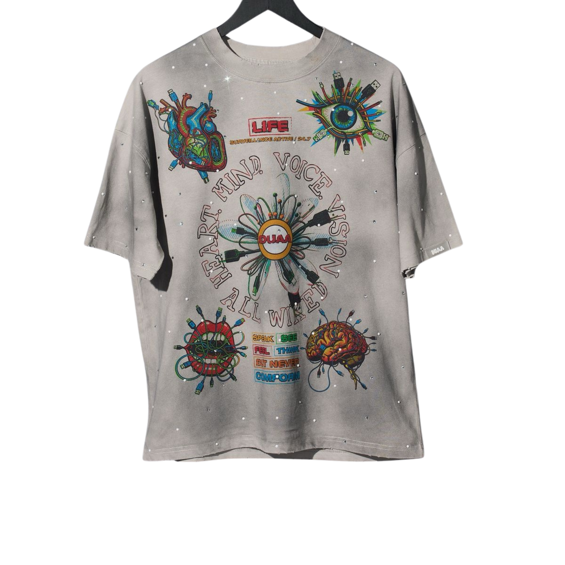 DUAA "New Age" SS Tee (Grey)