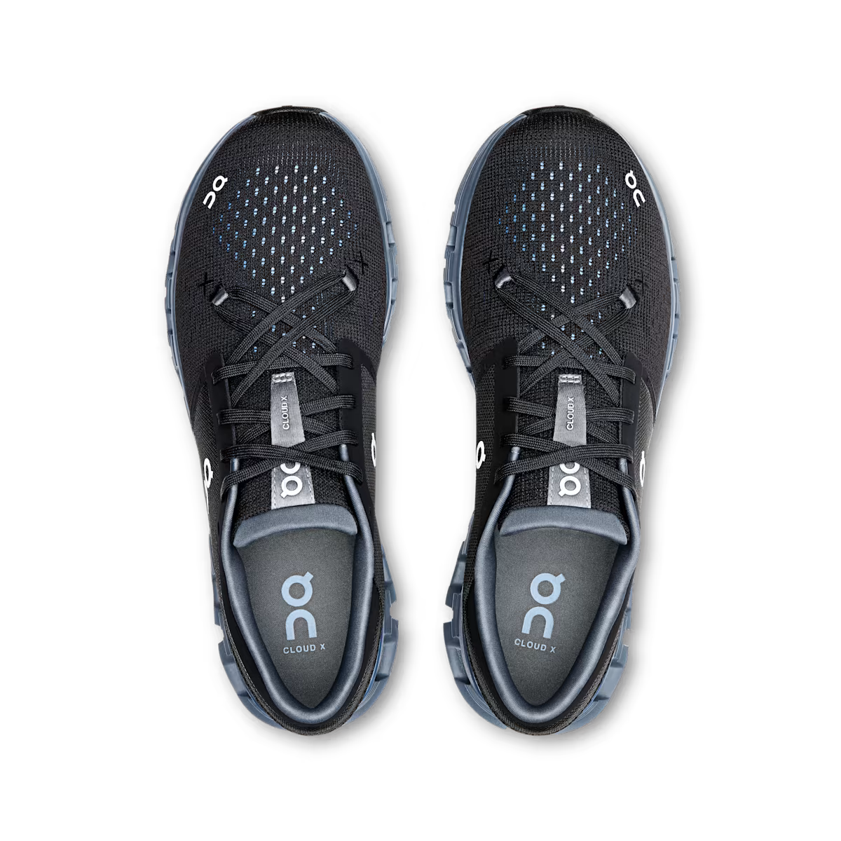 On Running Cloud X 4 Black Chambray (Mens)