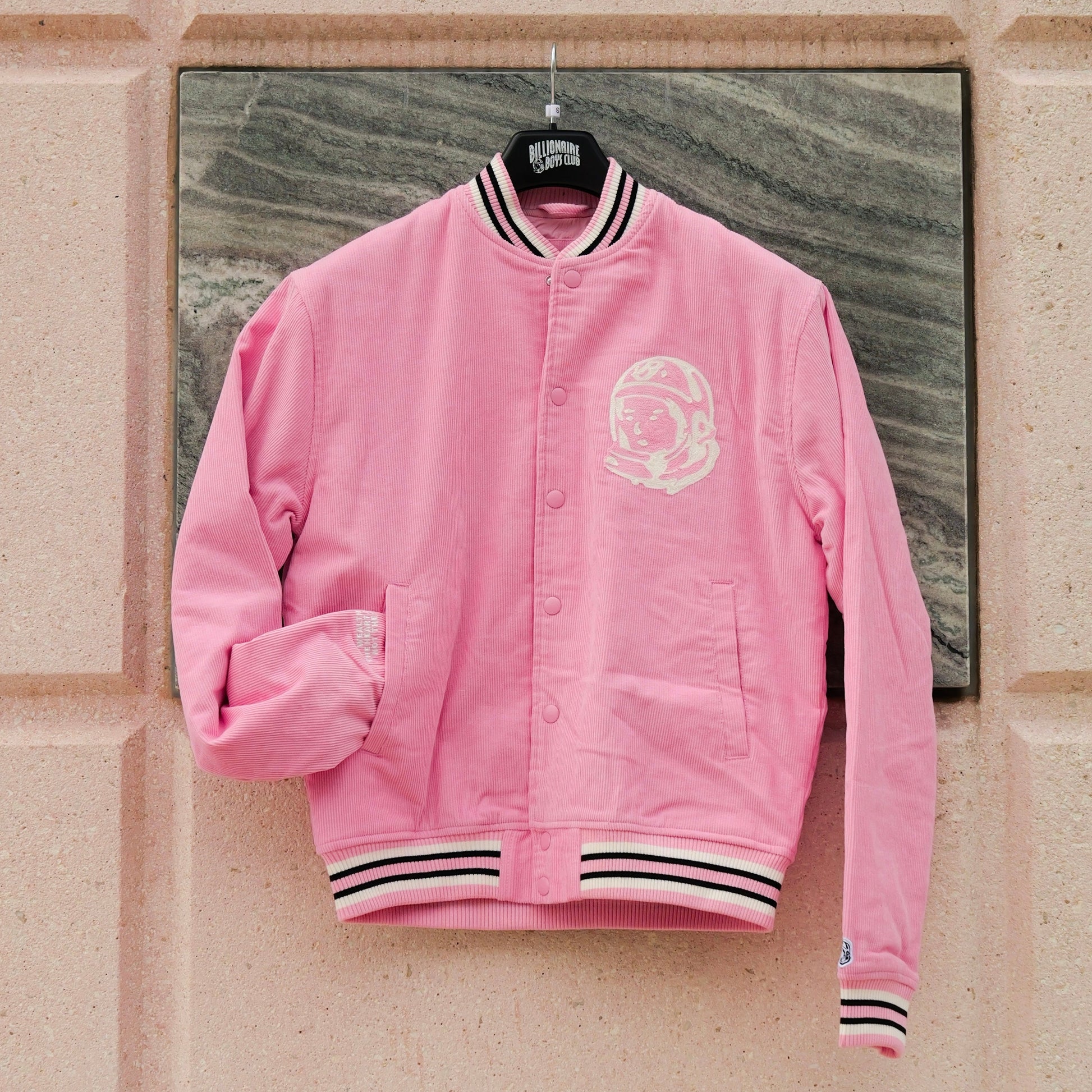 Billionaire Boys Club "Space Station" Corduroy Jacket (Candy Pink)