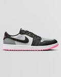 Air Jordan 1 Low Spikeless Golf Shoes White/Sequioa/Light Pumice/Pink Glow