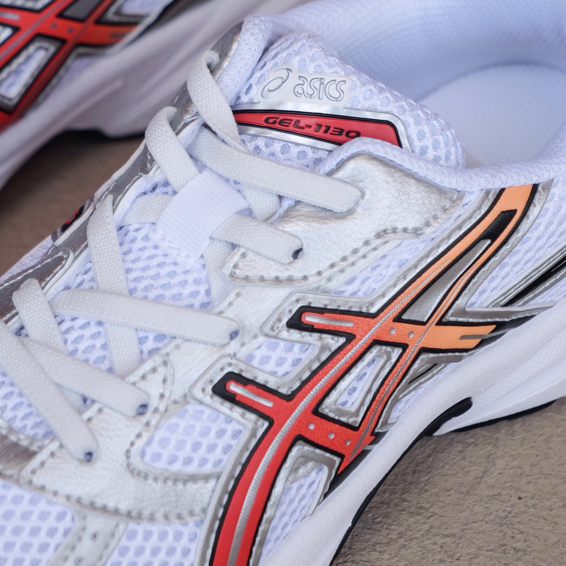 Asics Gel-1130 Preschool (White/Red Snapper)