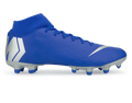 Nike Men's Mercurial Superfly 6 Academy FG Racer Blue/Metallic Silver