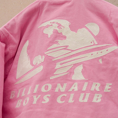 Billionaire Boys Club "Space Station" Corduroy Jacket (Candy Pink)