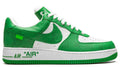 Louis Vuitton Nike Air Force 1 Low By Virgil Abloh White Green