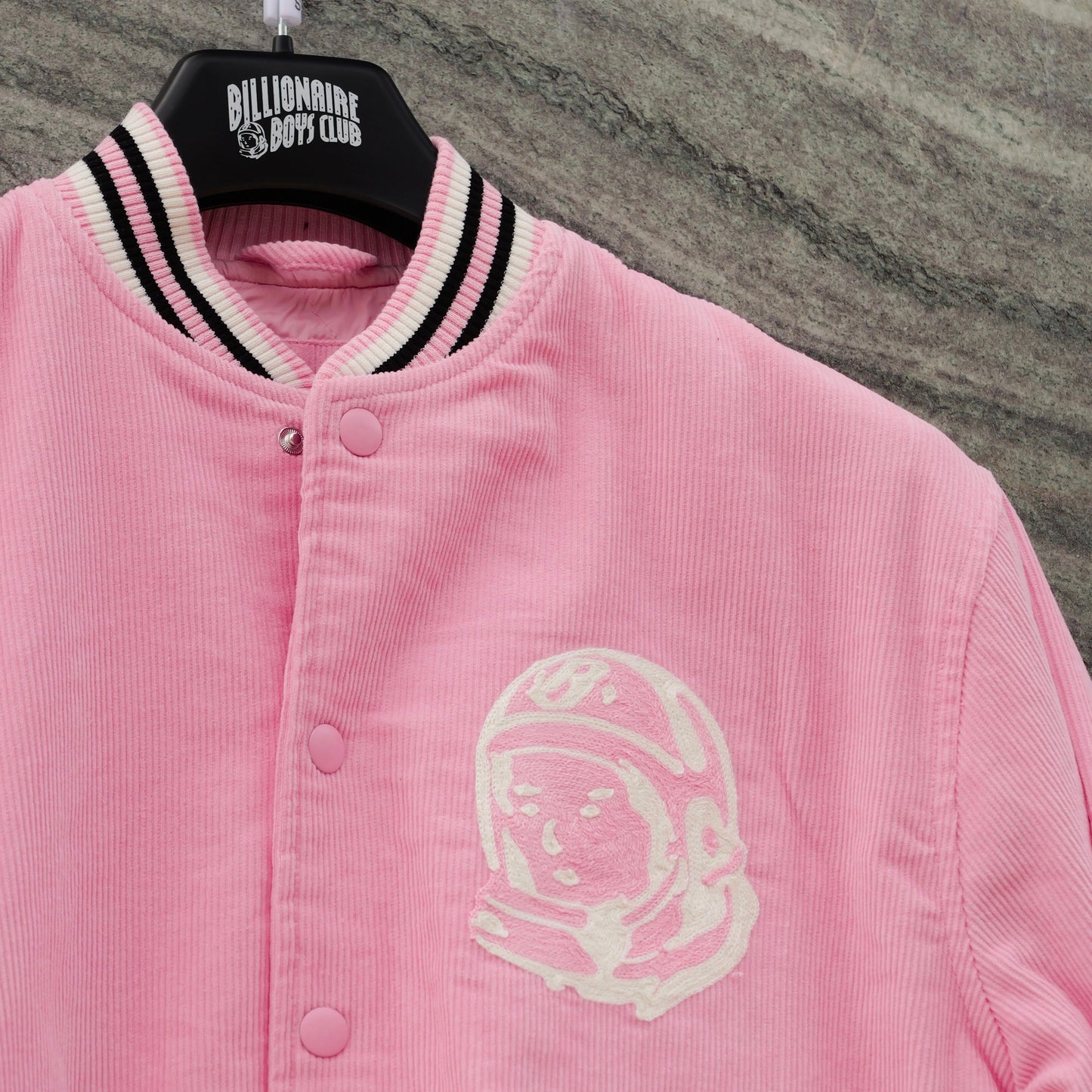Billionaire Boys Club "Space Station" Corduroy Jacket (Candy Pink)
