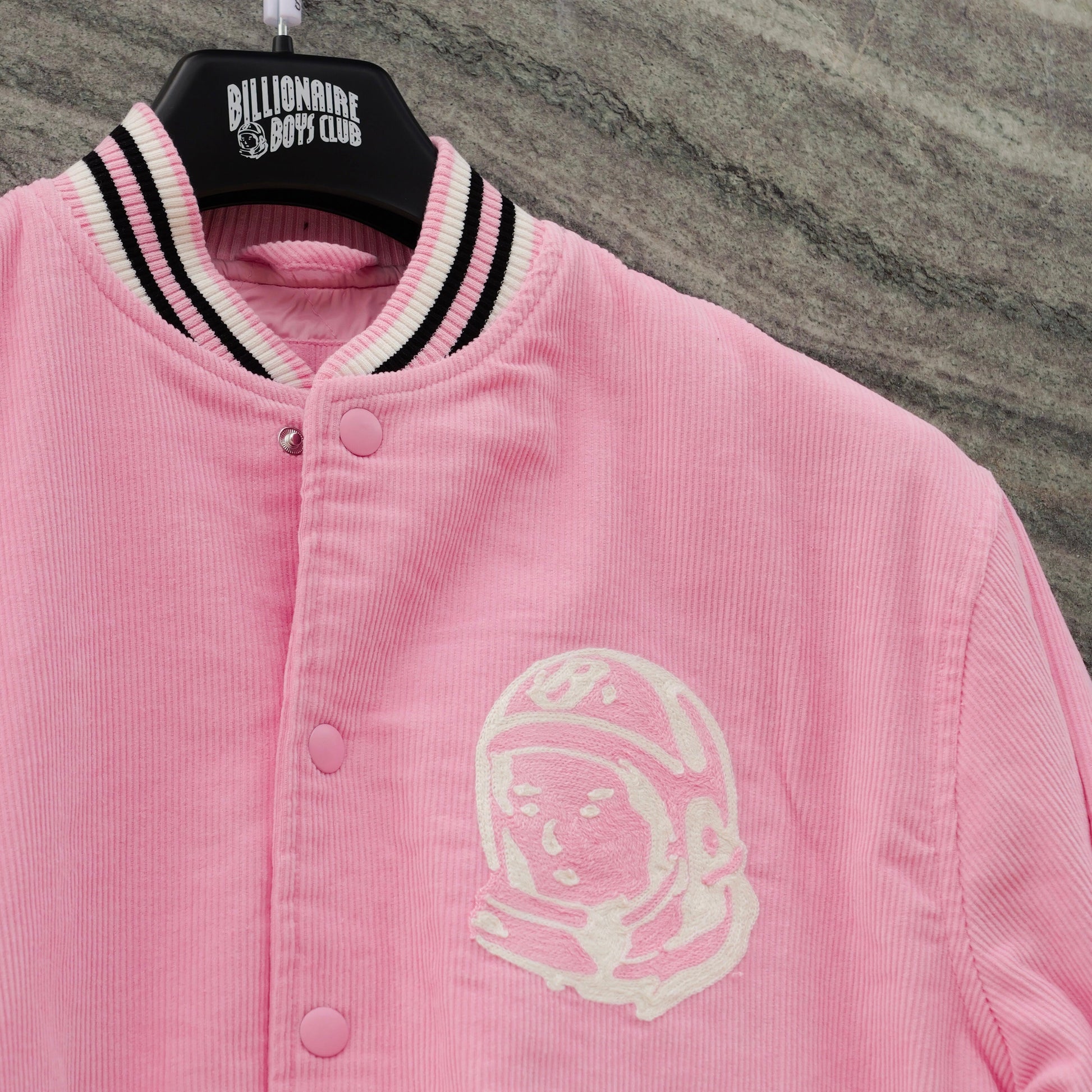 Billionaire Boys Club "Space Station" Corduroy Jacket (Candy Pink)