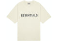 FEAR OF GOD ESSENTIALS 3D Silicon Applique Boxy T-Shirt Buttercream