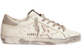Golden Goose Super-Star White Silver Sparkle