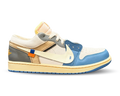 Jordan 1 low Tokyo Vintage  ‘Off-White Inspired’ (Handcrafted Custom)