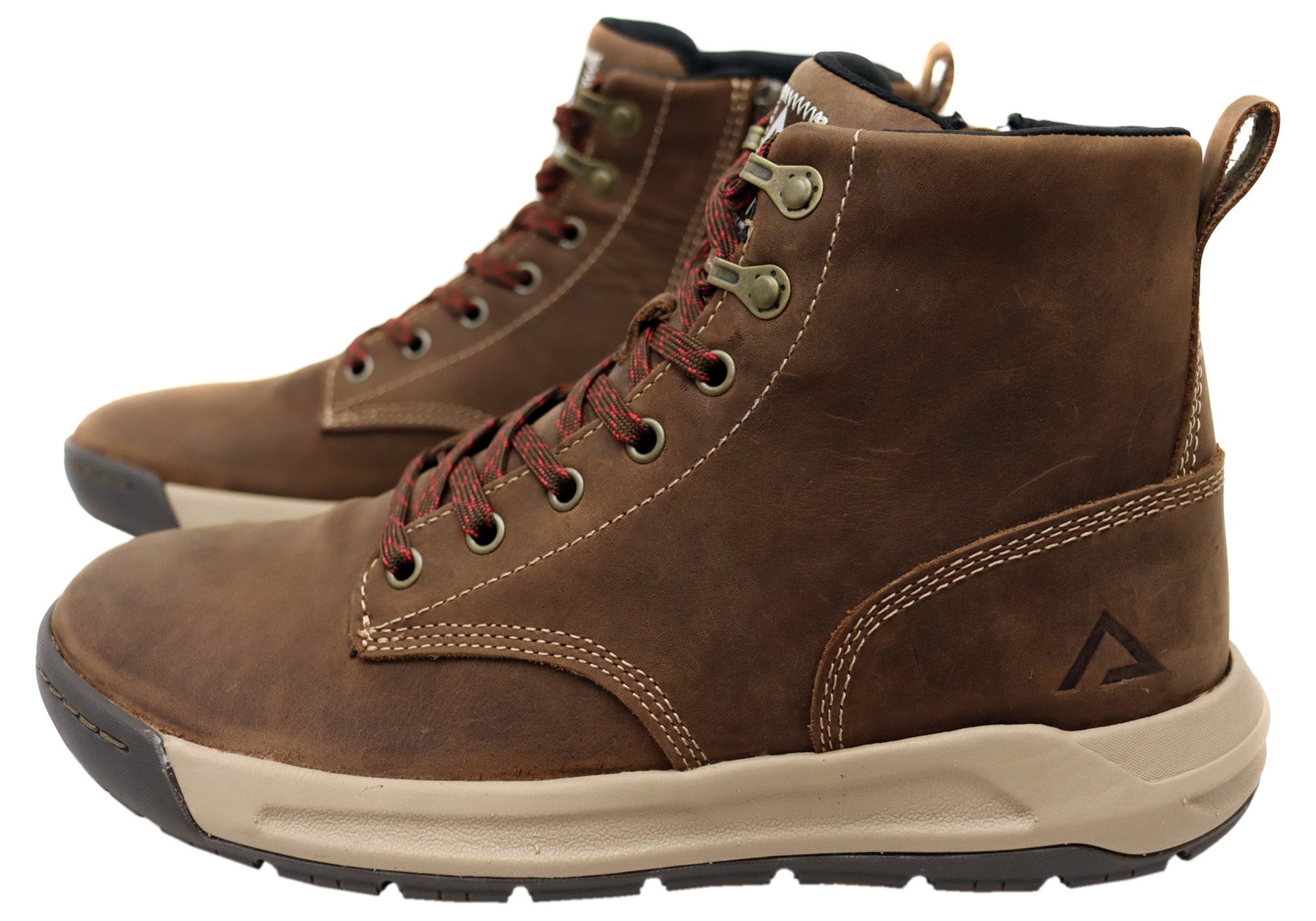 Align Eddy Mens Waterproof Leather Wide Fit Comfortable Boots