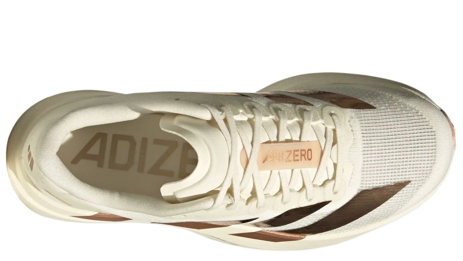 adidas Adizero Evo SL Metallic Stripes Off White Copper (Women's)
