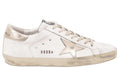 Golden Goose Super-Star White Gold Sparkle