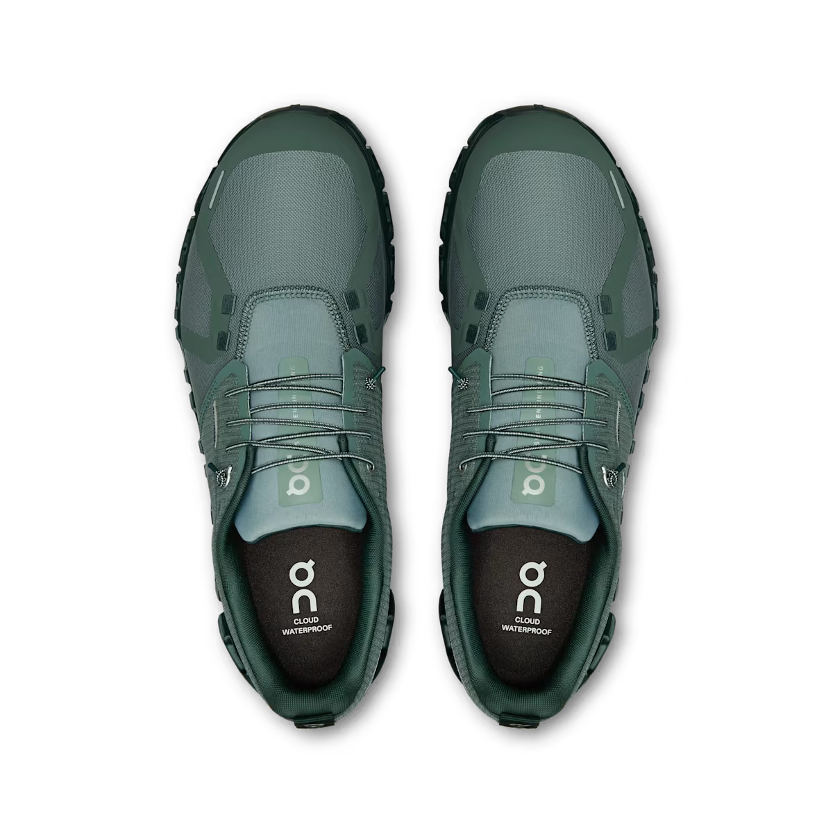 On Running Cloud 6 Waterproof Olive Evergreen
