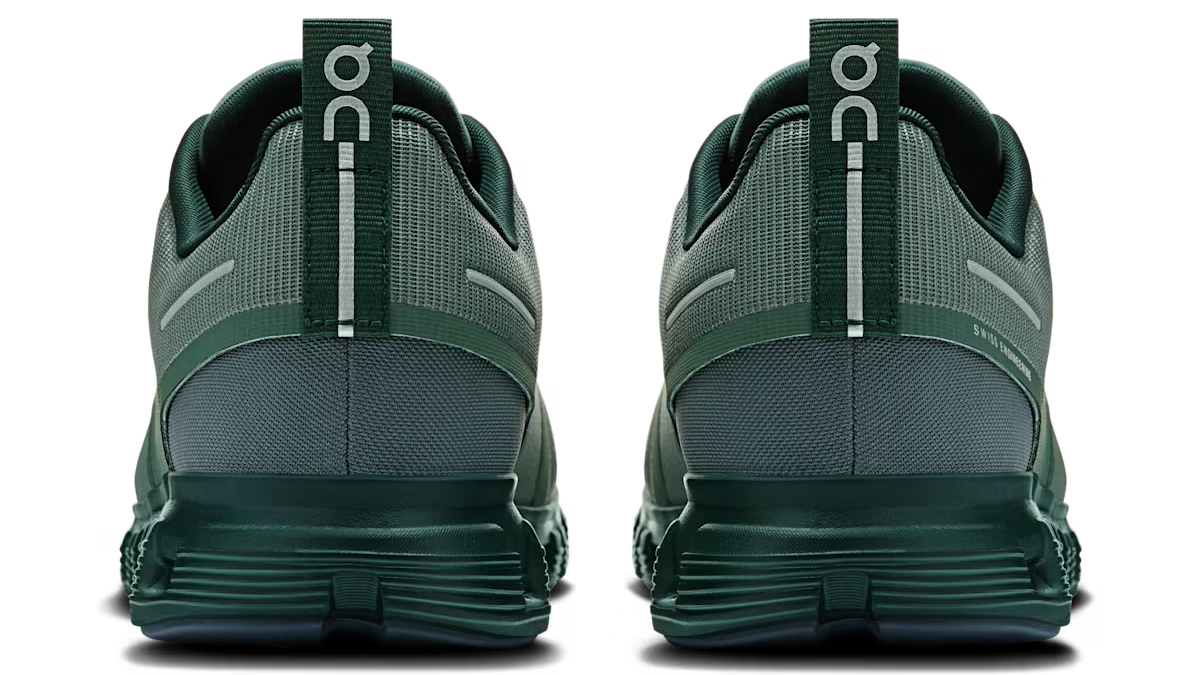 On Running Cloud 6 Waterproof Olive Evergreen