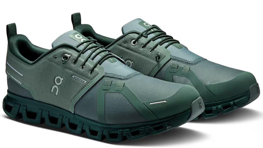 On Running Cloud 6 Waterproof Olive Evergreen