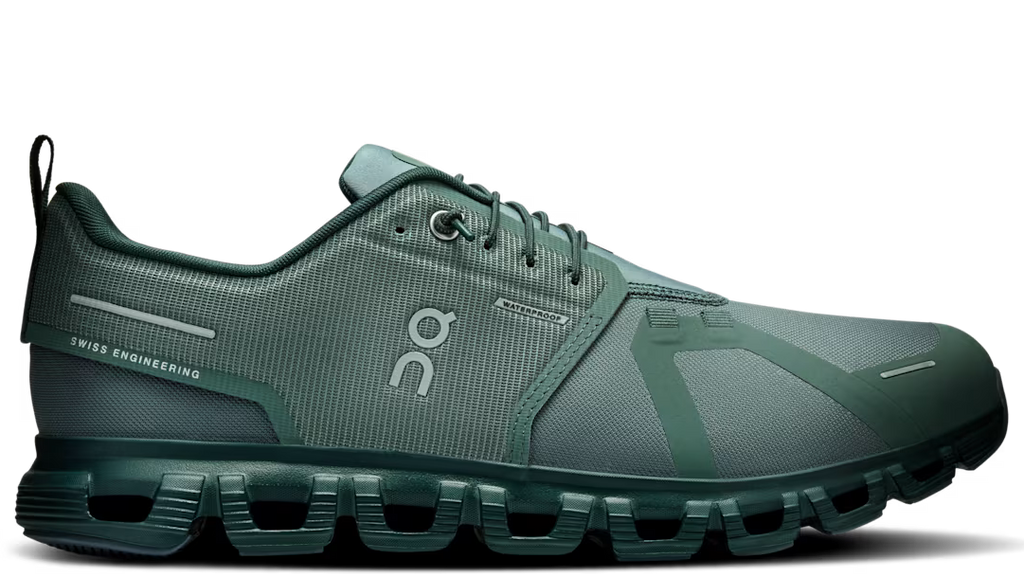 On Running Cloud 6 Waterproof Olive Evergreen