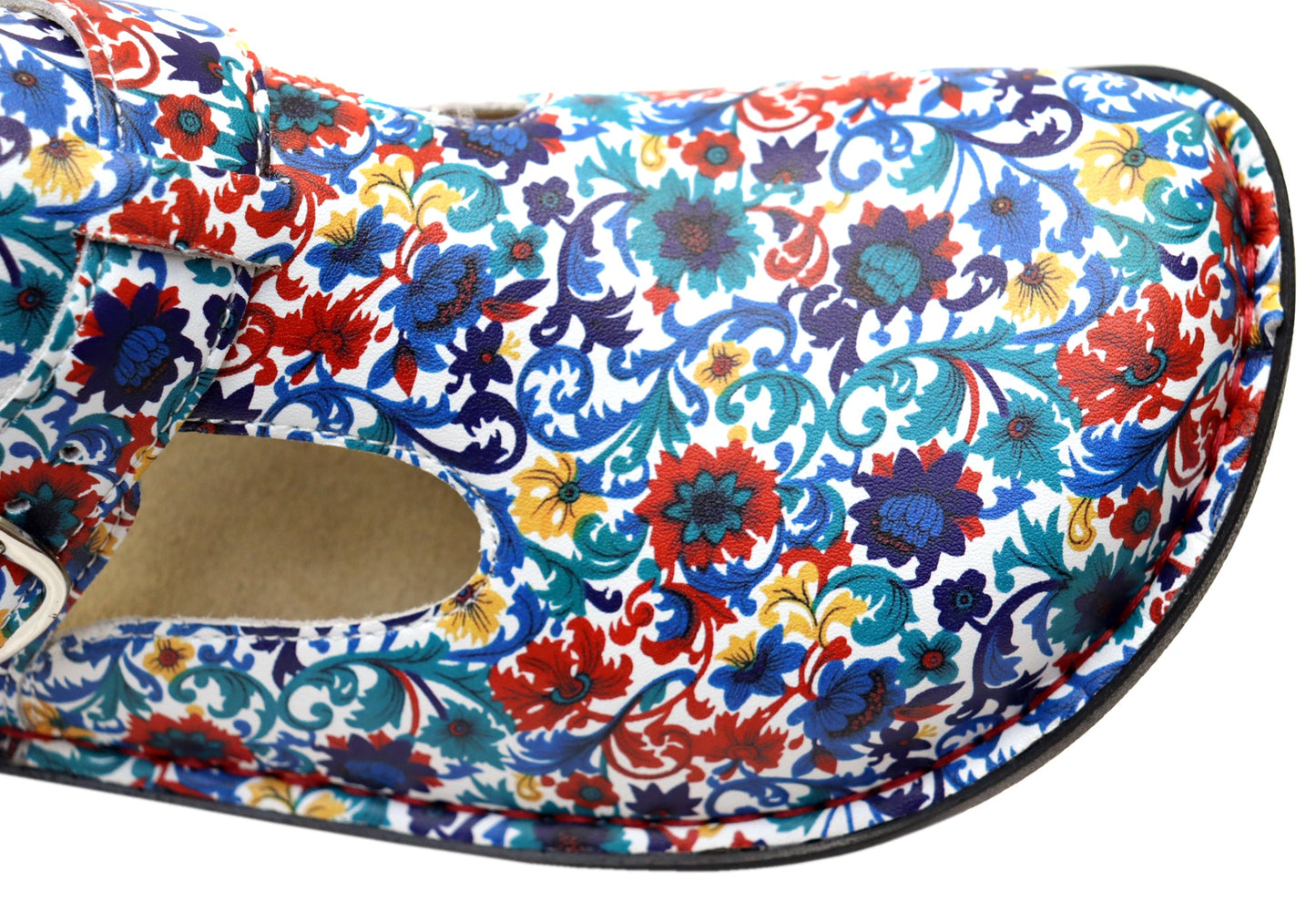 Alegria Classic Womens Leather Clogs Open Back Shoes Primary Party
