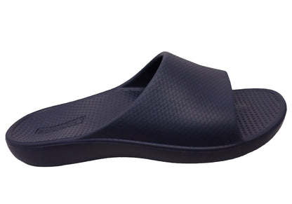 Archline Unisex Comfortable Rebound Orthotic Slides With Arch Support