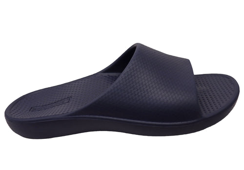 Archline Unisex Comfortable Rebound Orthotic Slides With Arch Support