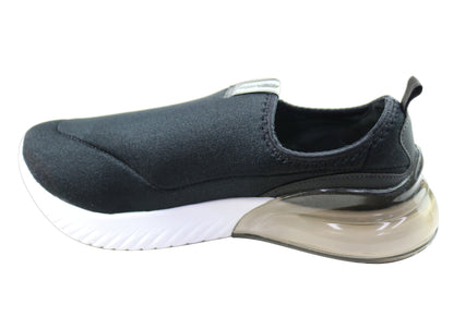 Actvitta Sharnell Womens Cushioned Slip On Active Shoes Made In Brazil