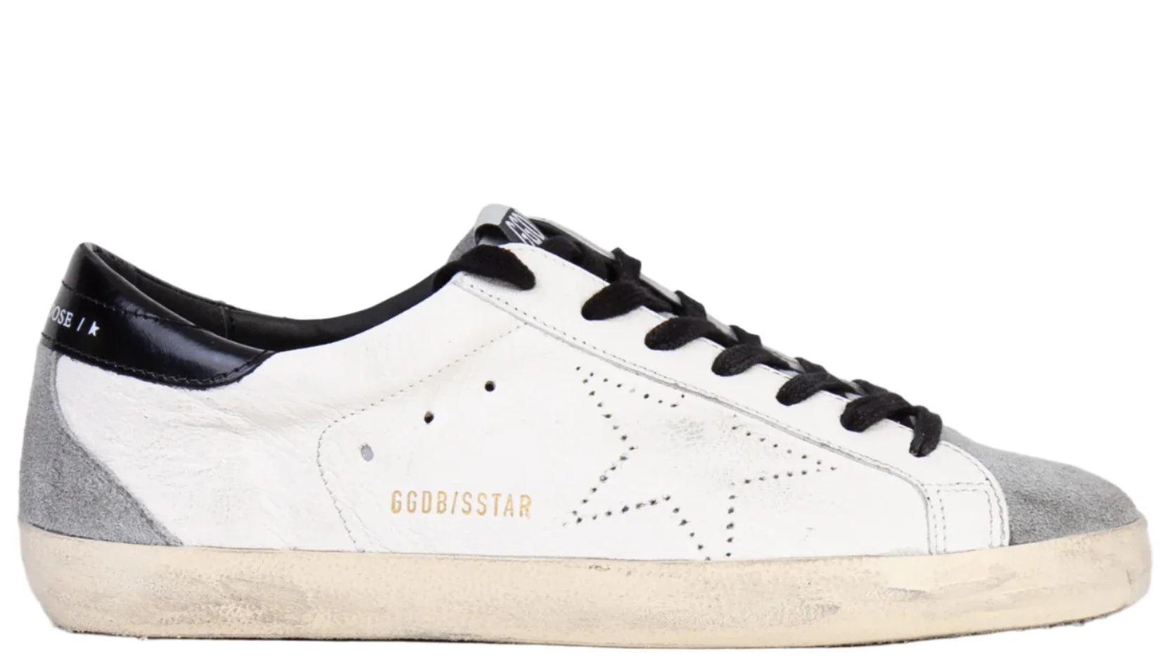 Golden Goose Super-Star Skate White Grey Black (M)