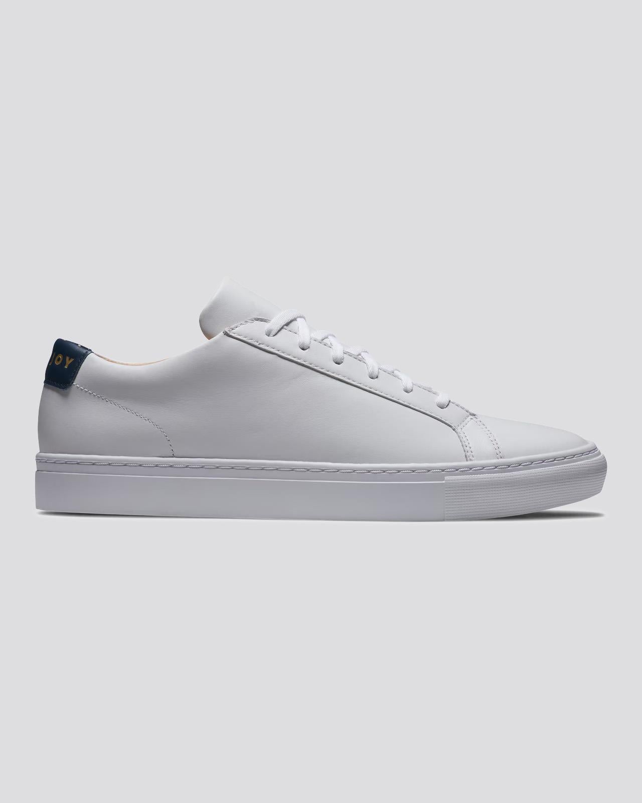 FJ COURT Spikeless Golf Shoes White/Navy