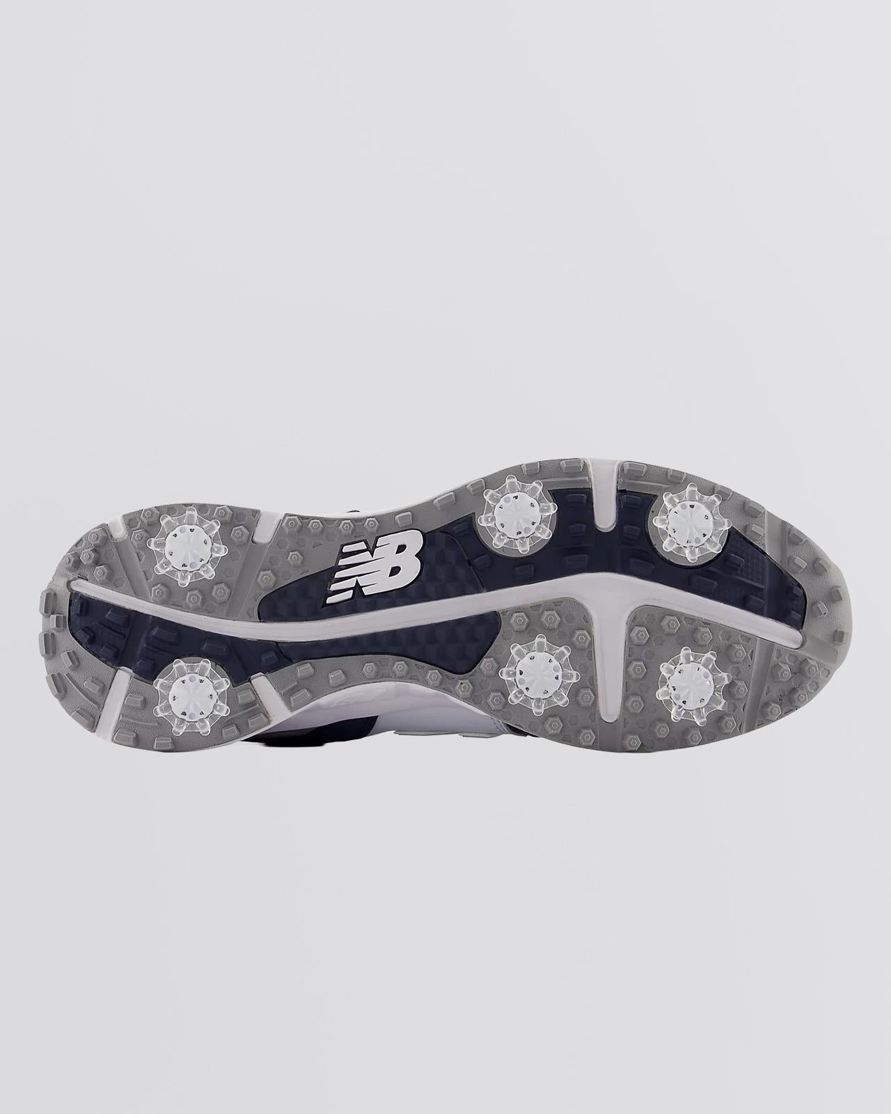 997 Spiked Golf Shoes Navy/White