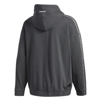 Adidas Basketball Men Daniel Patrick x James Harden Hoodie Black Linen FR5759