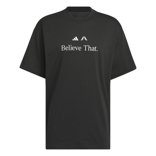 Adidas Men Anthony Edwards Believe T-Shirt Black JM7951